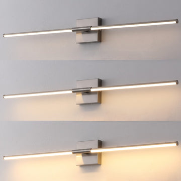 Makena Modern Minimalist Dimmable Integrated LED Metal Wall Sconce